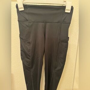Lululemon Athletica Black Capri Leggings